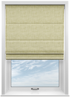 Oban, Sandstone - Twist&Fit Roman Blind